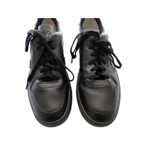 VEJA Men's Sneaker Size 9 V-10 Low-Top ALL BLACK Leather EU 42 - Picture 3 of 7